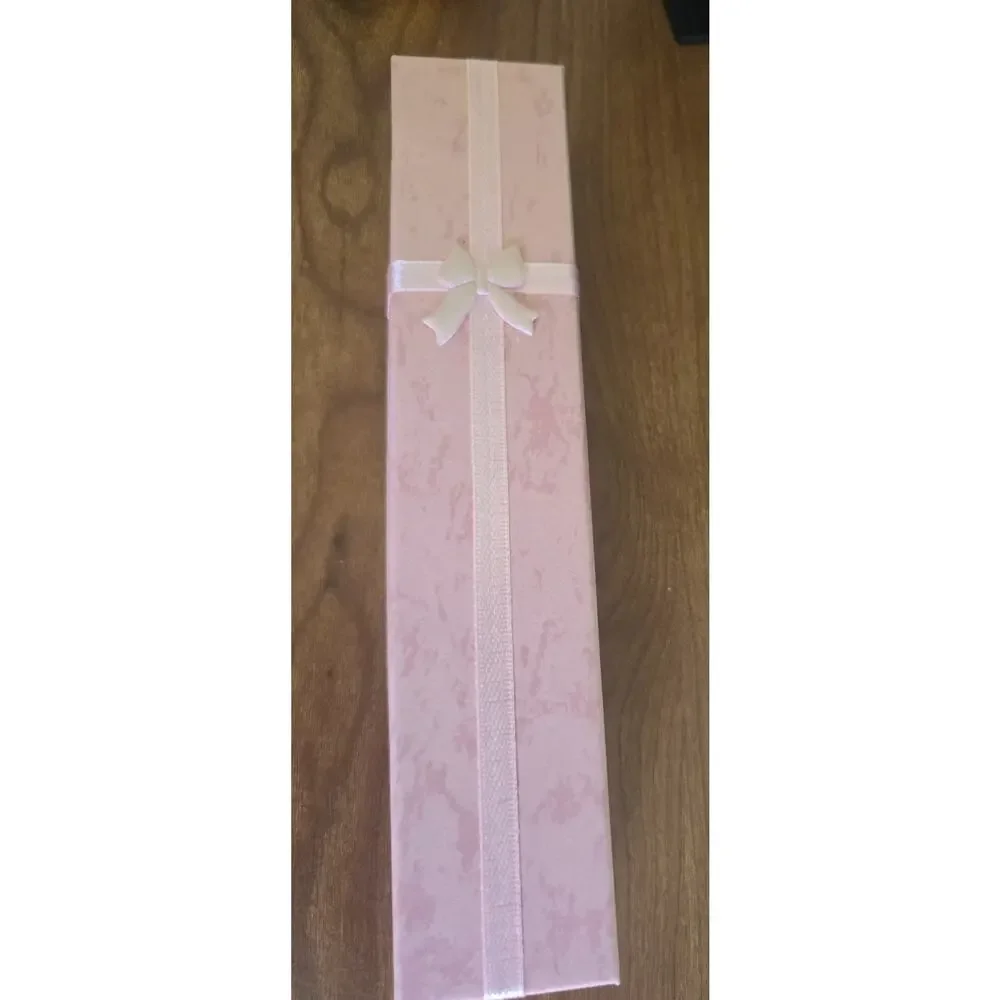 Pink Cz crystal watch